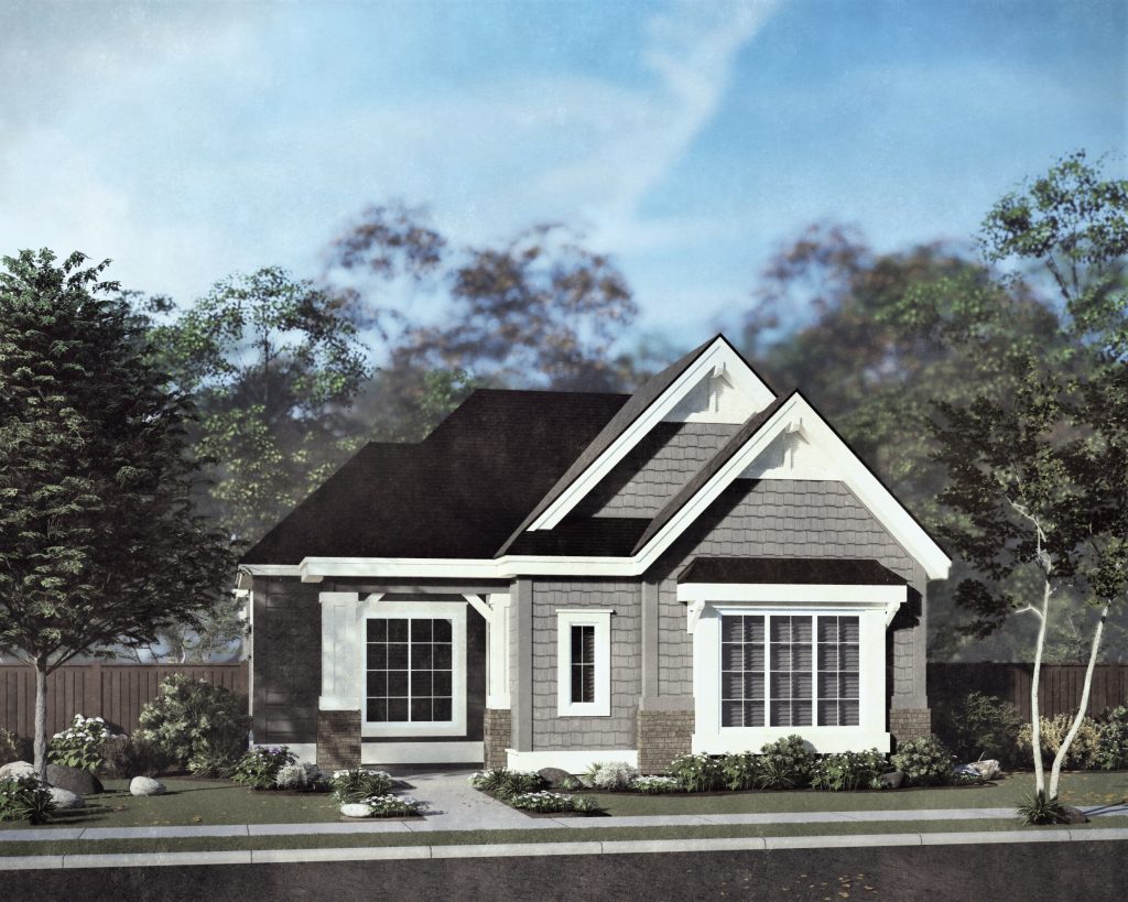 Prairie Harvest Elv B - Single Story House Plans in Meridian ID