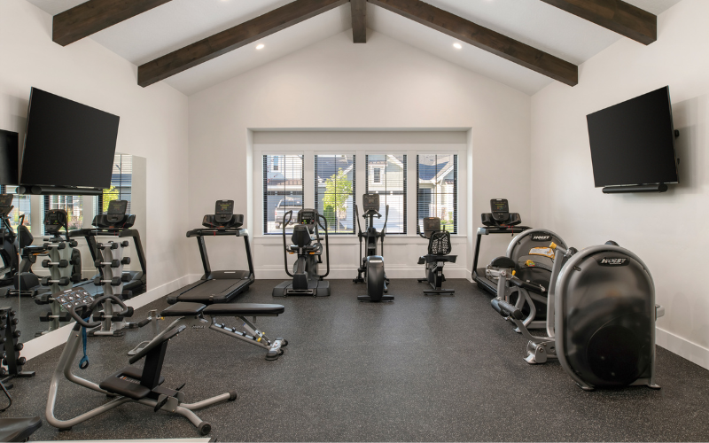 Fitness center at Cadence 55+